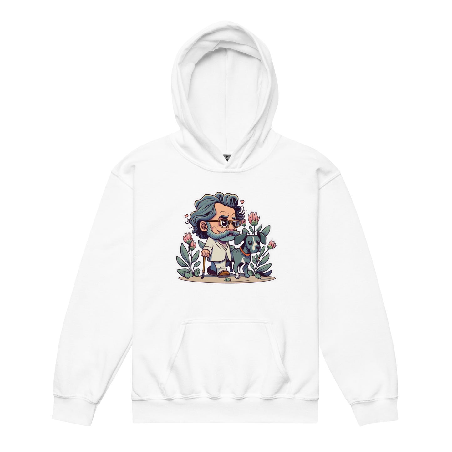 Que49 Youth heavy blend hoodie