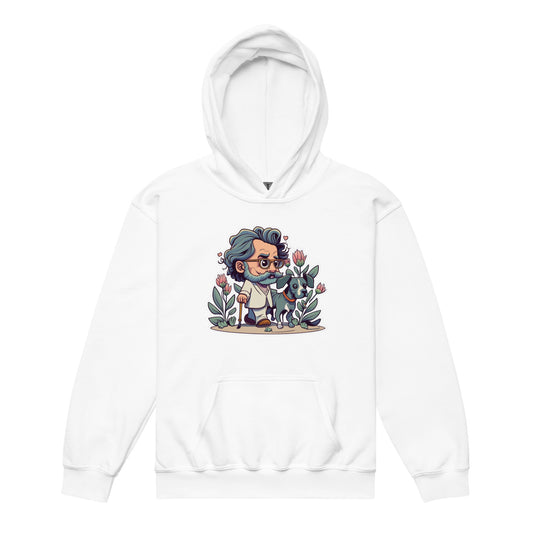 Que49 Youth heavy blend hoodie