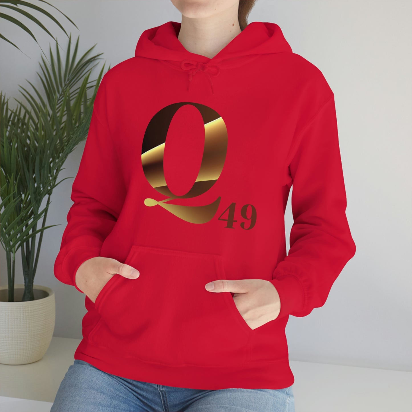 Que 49 Dynasty Unisex Heavy Blend™ Hooded Sweatshirt