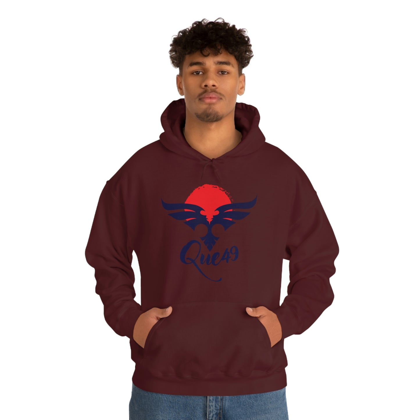 Que 49 Dynasty Unisex Heavy Blend™ Hooded Sweatshirt